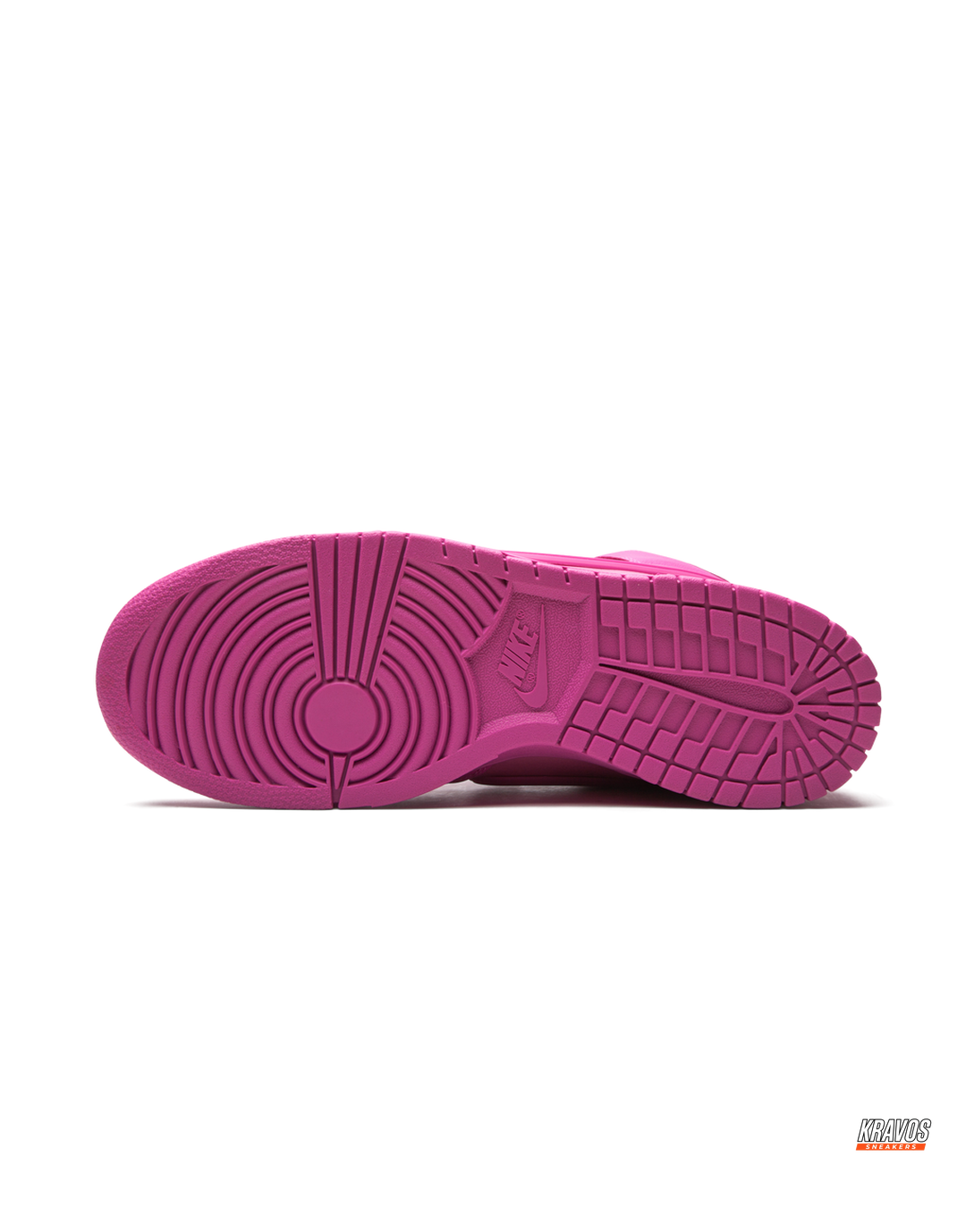 NK Leather Layered Panel High-Top