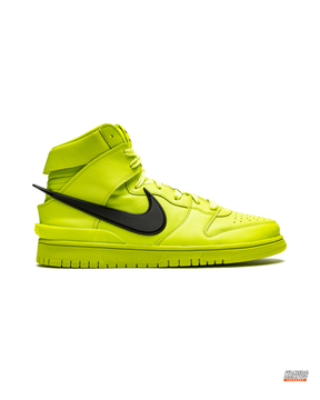 NK Leather Layered Panel High-Top