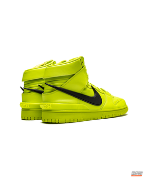 NK Leather Layered Panel High-Top