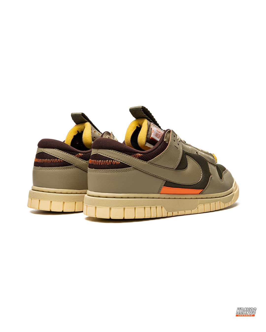 NK Leather Layered Panel Trainer