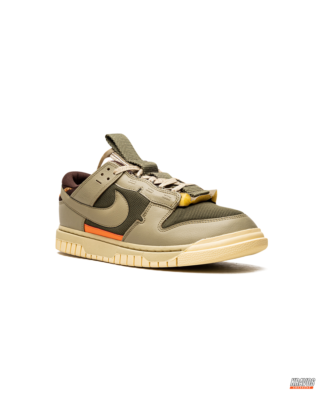 NK Leather Layered Panel Trainer