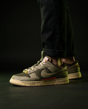 NK Leather Layered Panel Trainer