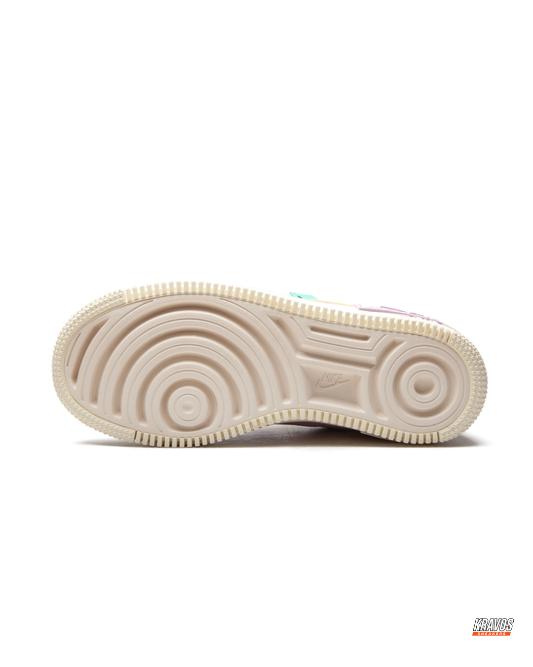 NK Leather Layered Platform Trainer