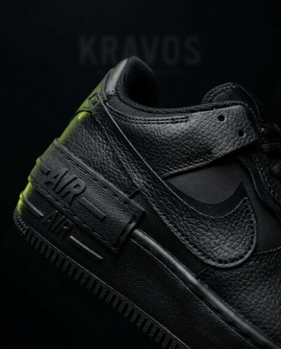 NK Leather Layered Platform Trainer