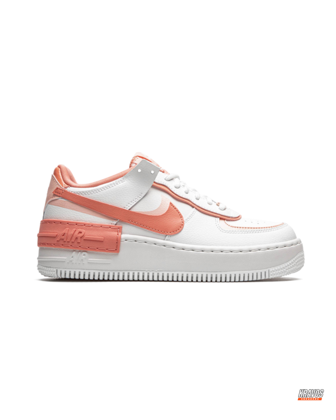 NK Leather Layered Platform Trainer