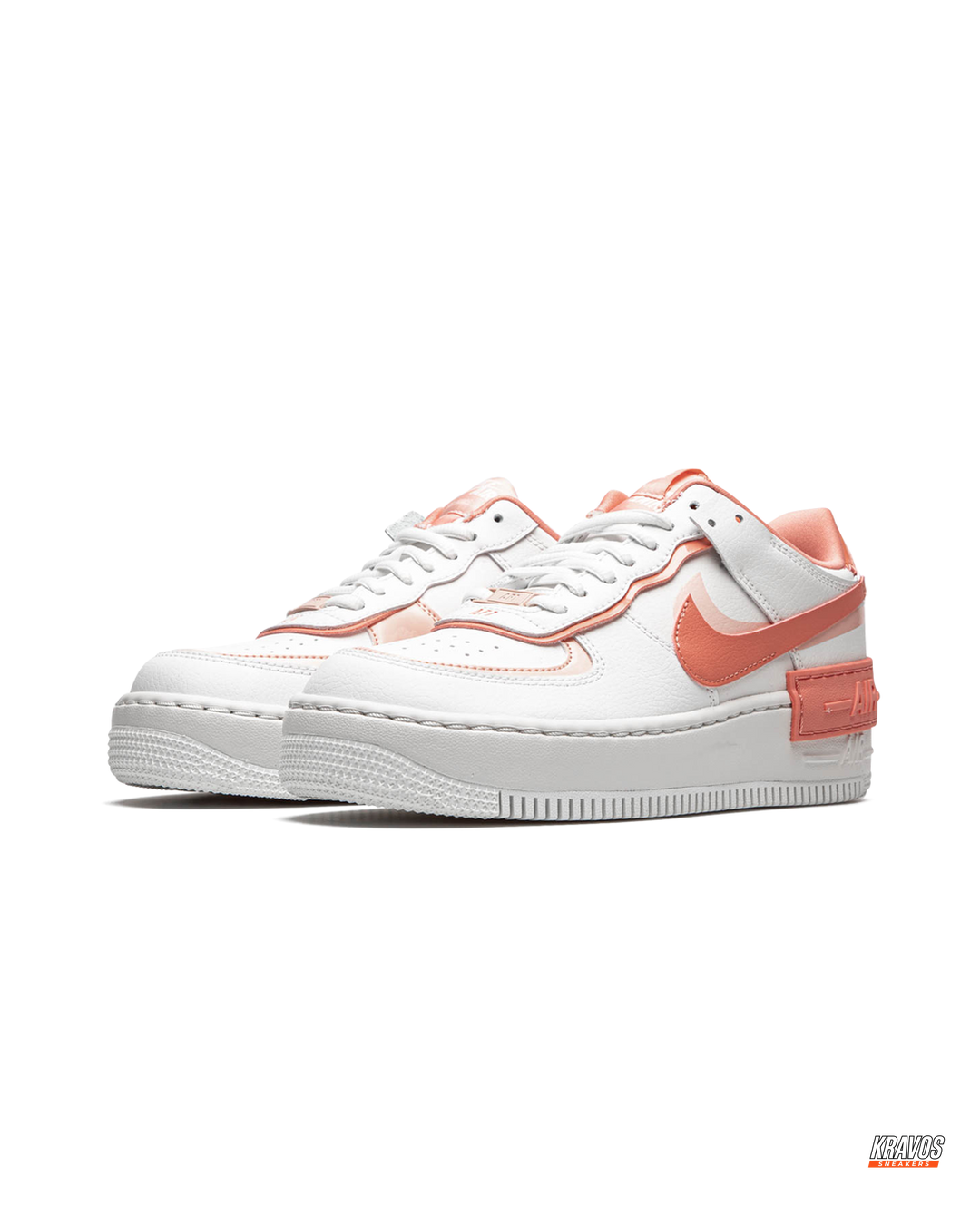 NK Leather Layered Platform Trainer