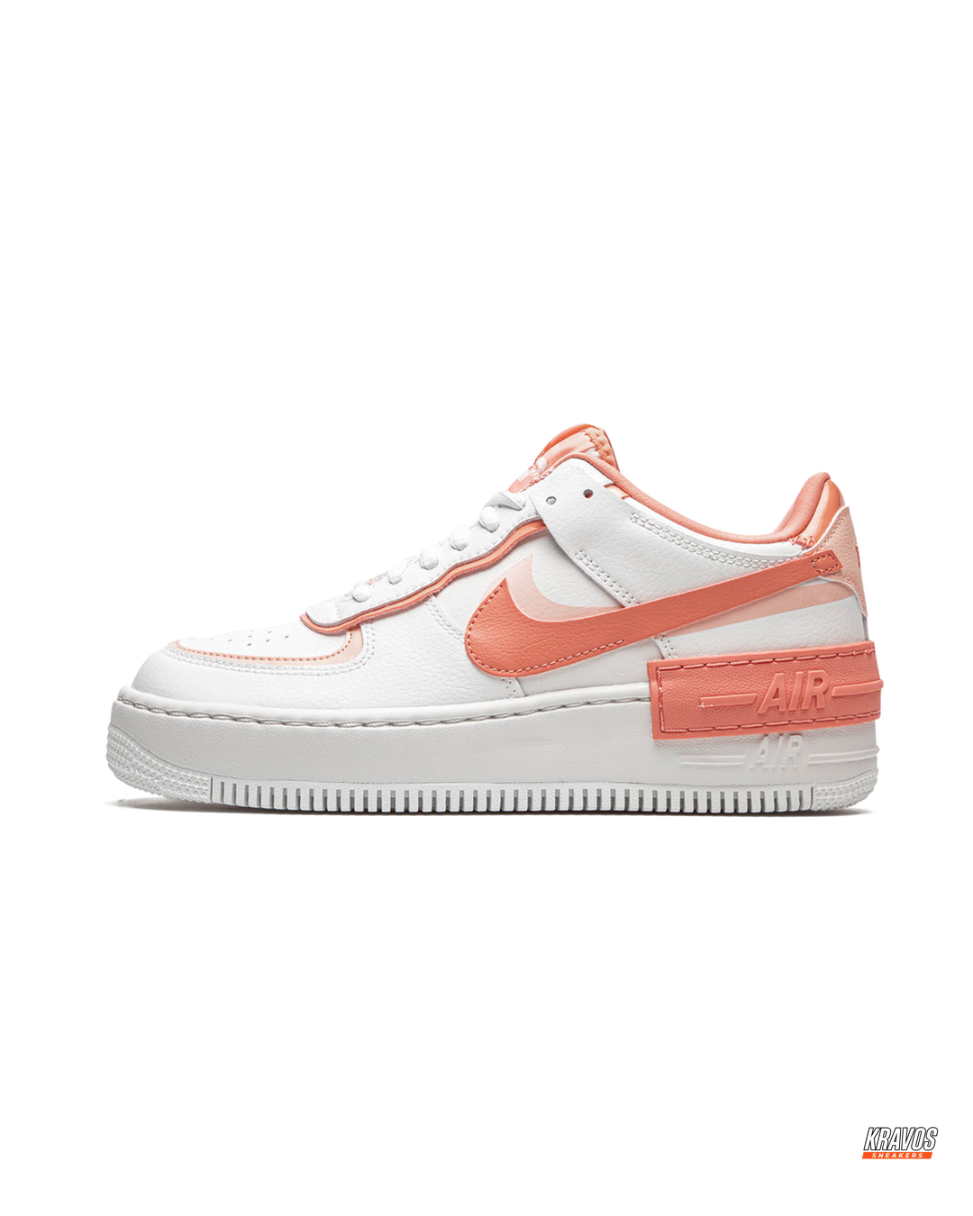 NK Leather Layered Platform Trainer