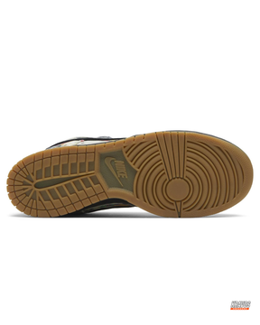 NK Leather Numbered-Patch Skate Trainer