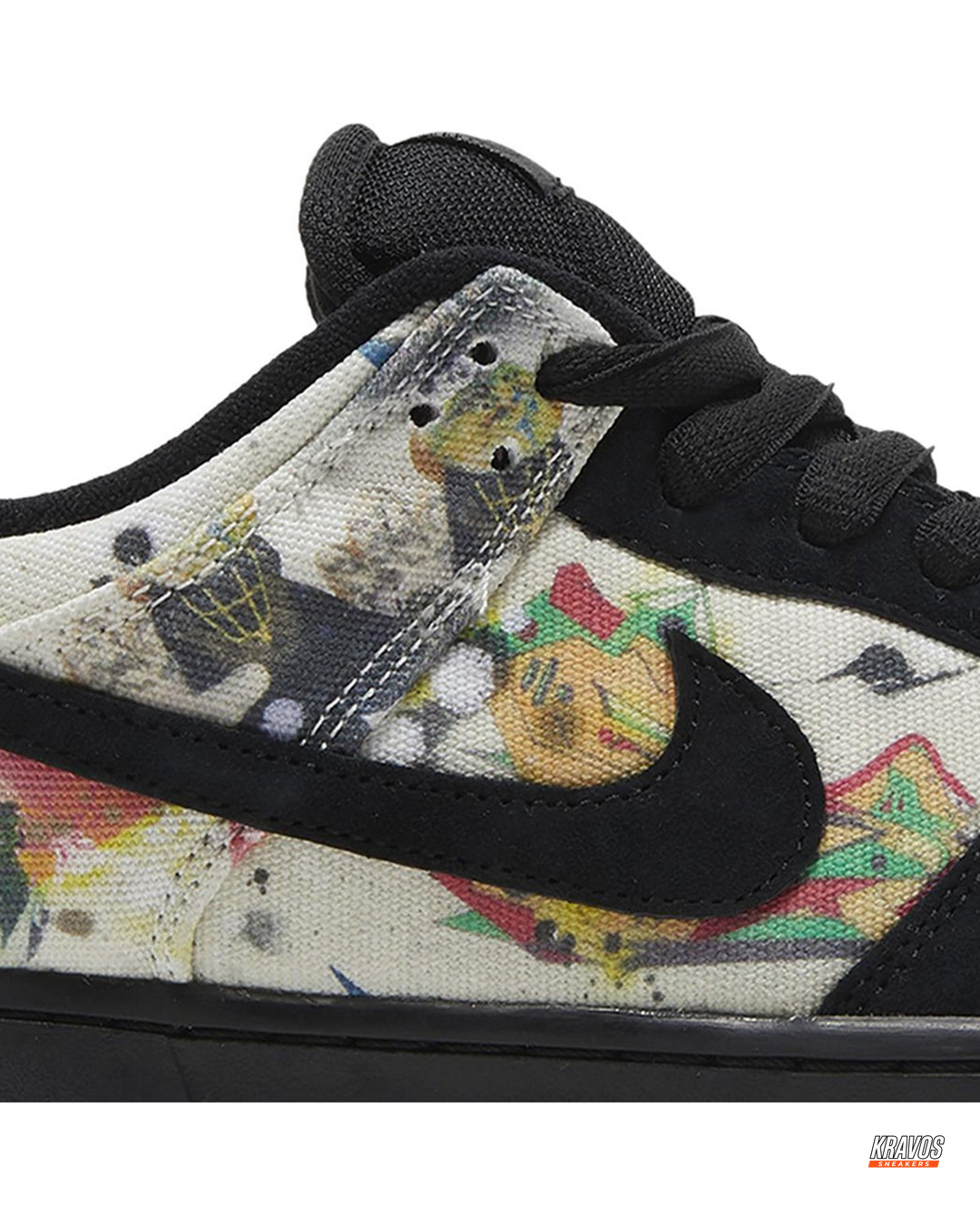 NK Leather Numbered-Patch Skate Trainer