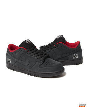 NK Leather Numbered-Patch Skate Trainer