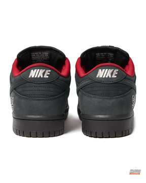 NK Leather Numbered-Patch Skate Trainer
