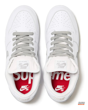 NK Leather Numbered-Patch Skate Trainer
