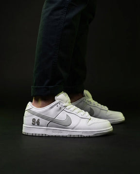 NK Leather Numbered-Patch Skate Trainer
