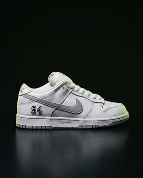 NK Leather Numbered-Patch Skate Trainer