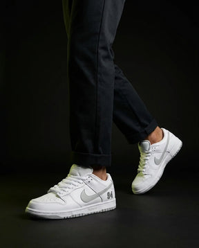 NK Leather Numbered-Patch Skate Trainer