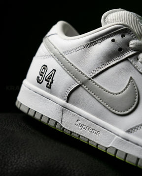 NK Leather Numbered-Patch Skate Trainer