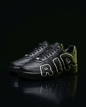 NK Leather Oversized Logo Trainer