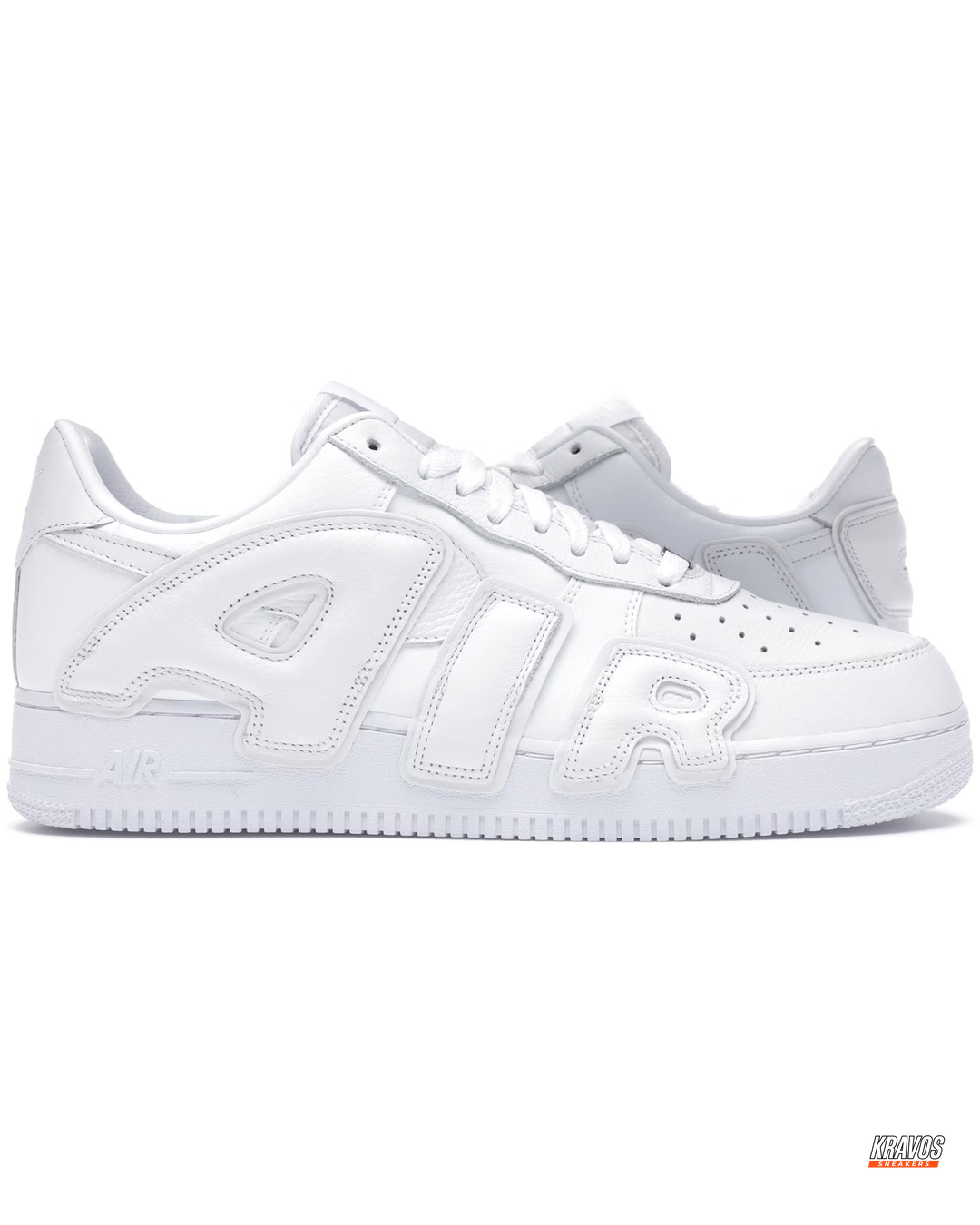 NK Leather Oversized Logo Trainer
