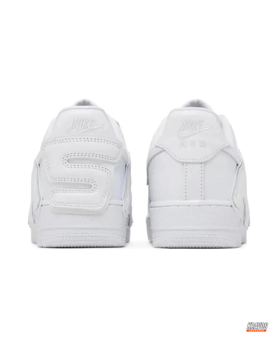 NK Leather Oversized Logo Trainer