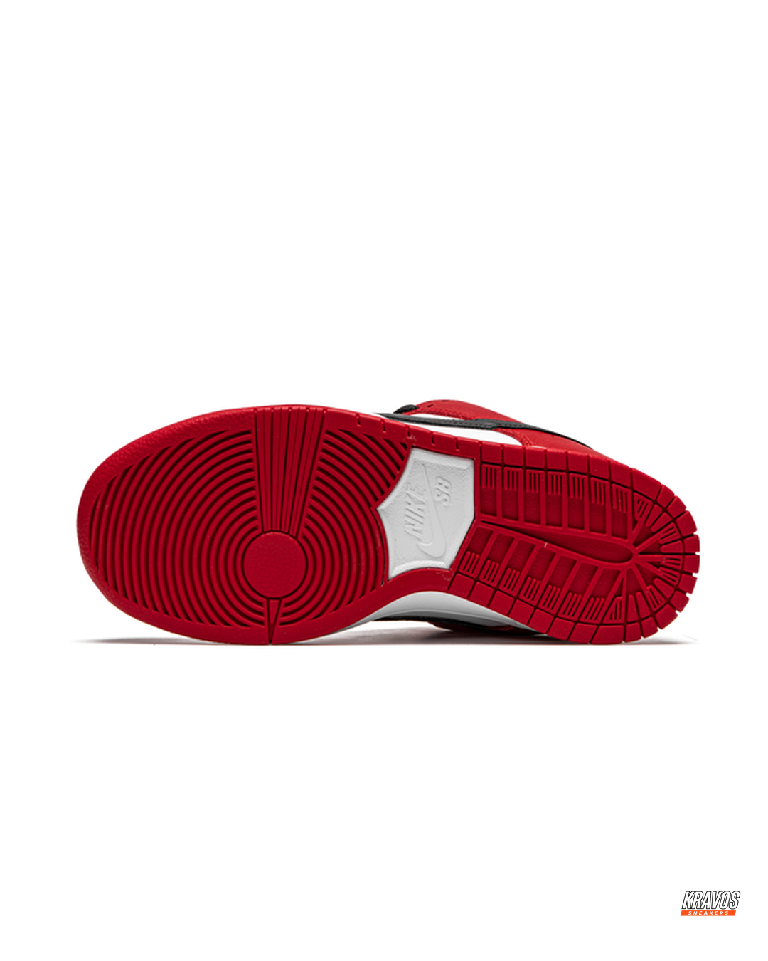 NK Leather Padded-Collar Skate Trainer
