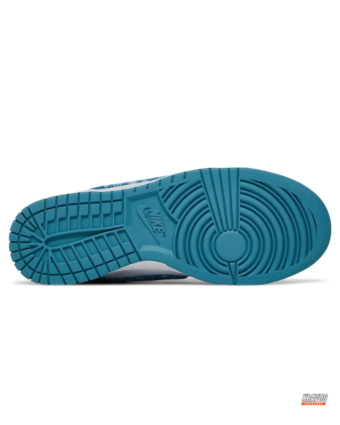 NK Leather Paisley Panelled Court Trainer