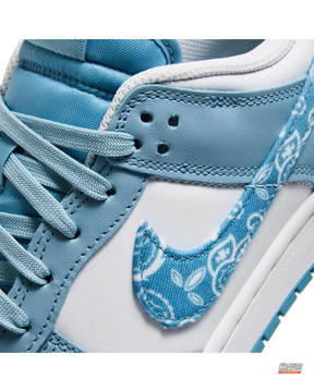 NK Leather Paisley Panelled Court Trainer