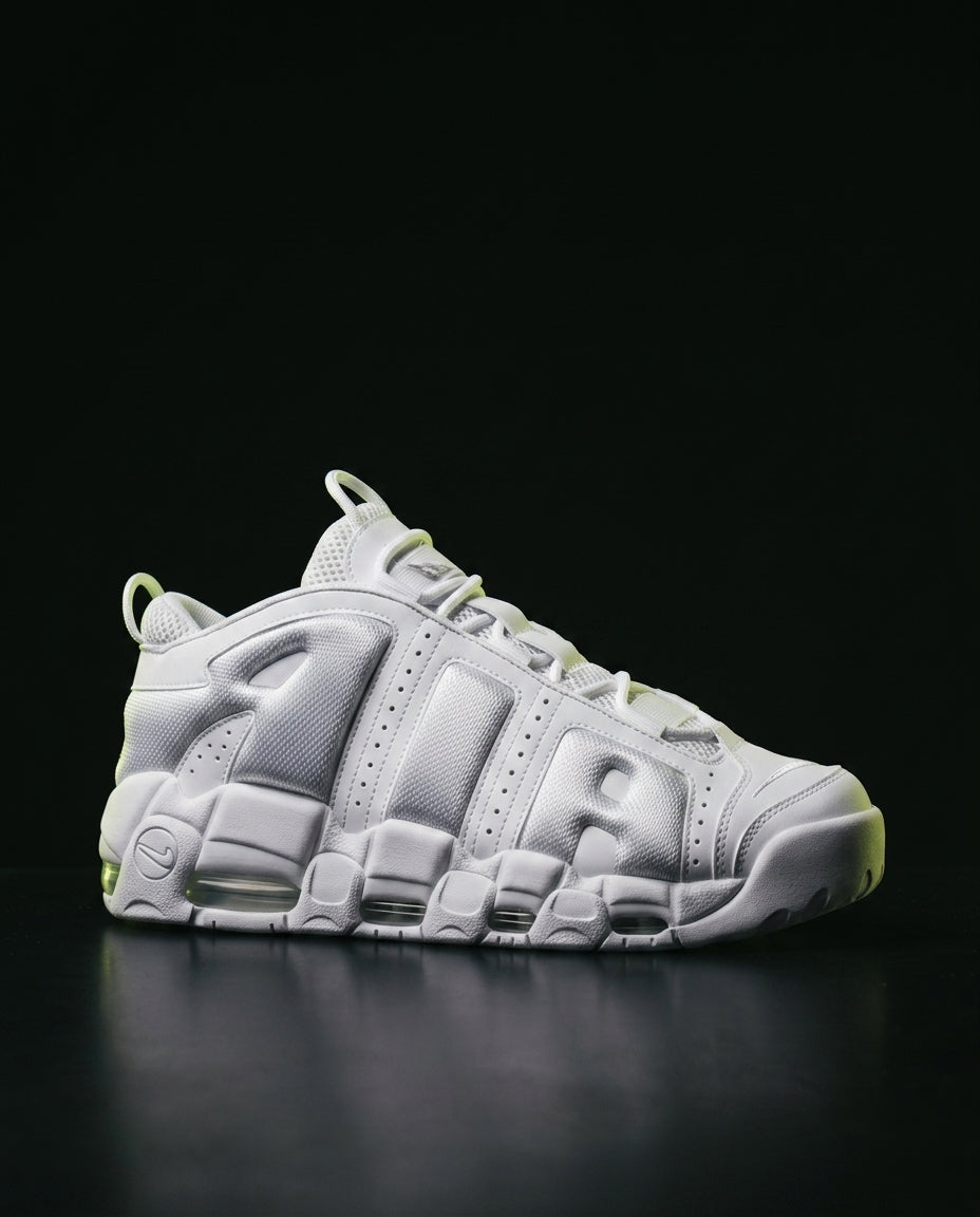 NK Leather Panelled Basketball Trainer