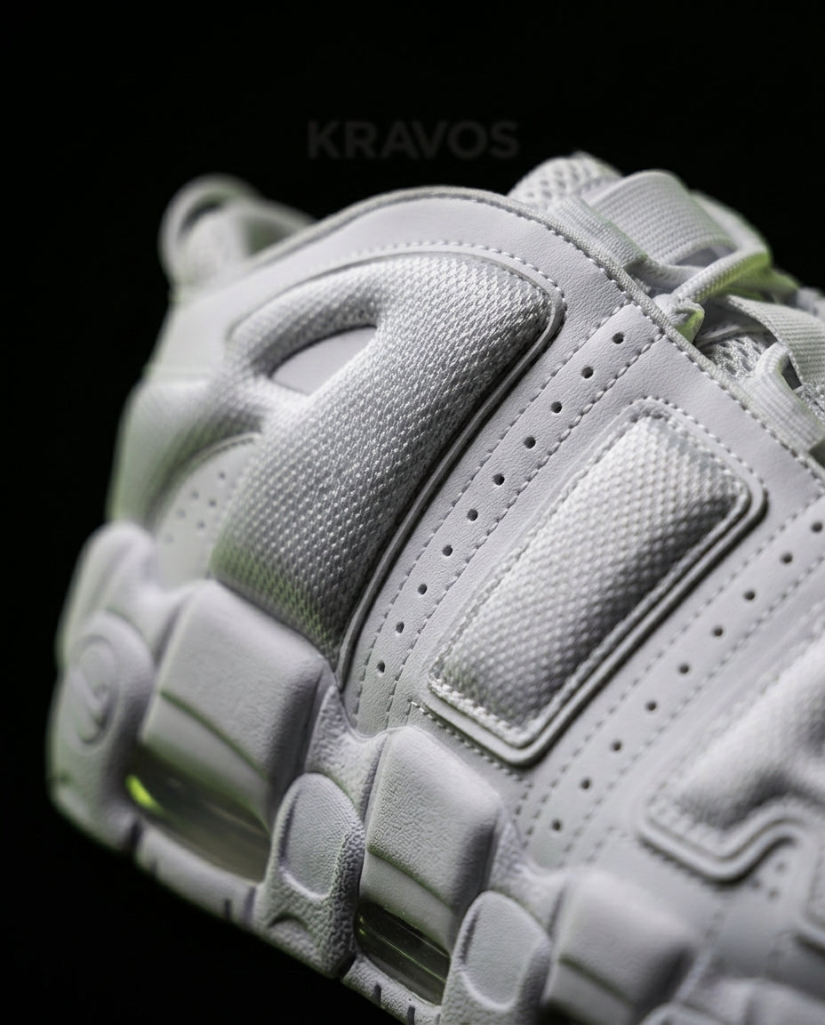 NK Leather Panelled Basketball Trainer