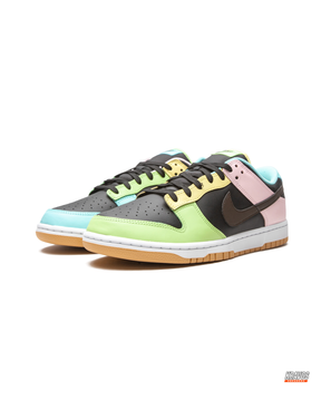 NK Leather Panelled Colour-Block Trainer