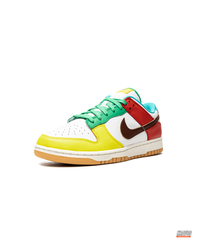 NK Leather Panelled Colour-Block Trainer