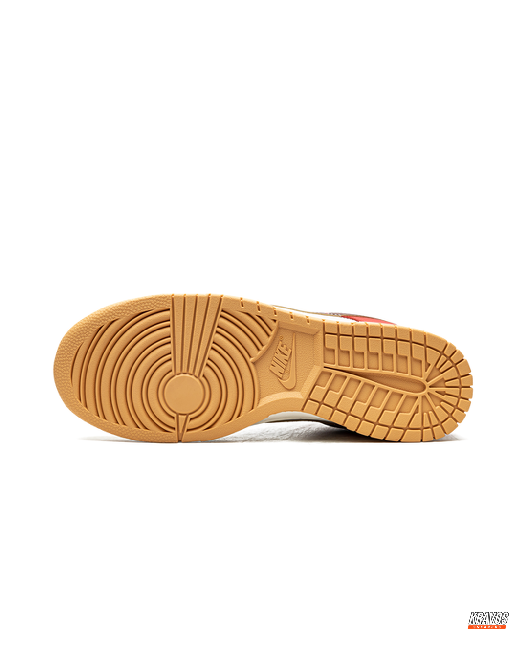 NK Leather Panelled Colour-Block Trainer
