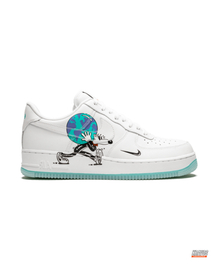 NK Leather Panelled Court Trainer White Mint #whitemint