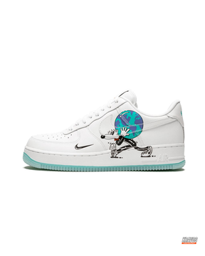 NK Leather Panelled Court Trainer