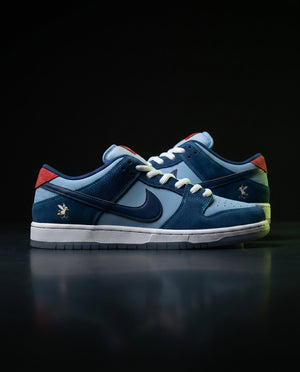 Blue Navy White