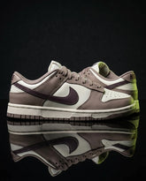 NK Leather Panelled Low Court Trainer Cream Cream Taupe