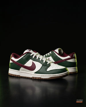 White Green Burgundy