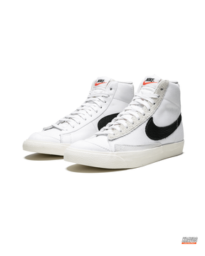 NK Leather Panelled Mid Trainer