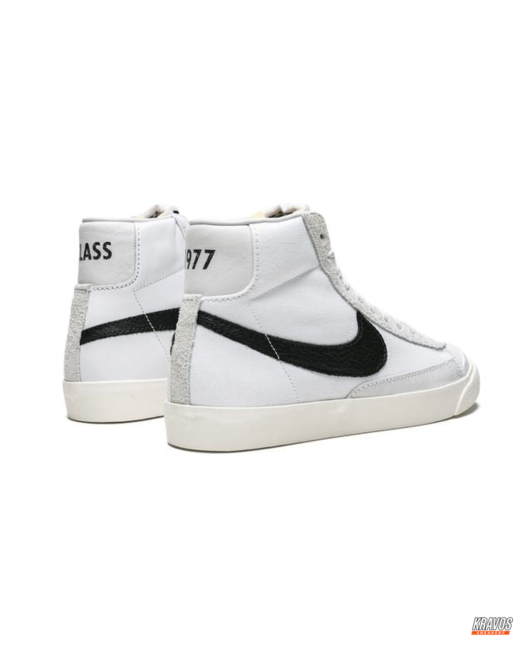 NK Leather Panelled Mid Trainer