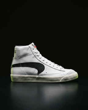 NK Leather Panelled Mid Trainer