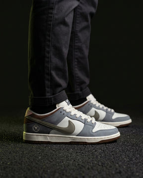NK Leather Panelled Skate Low