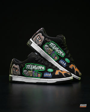 Black Multicolour