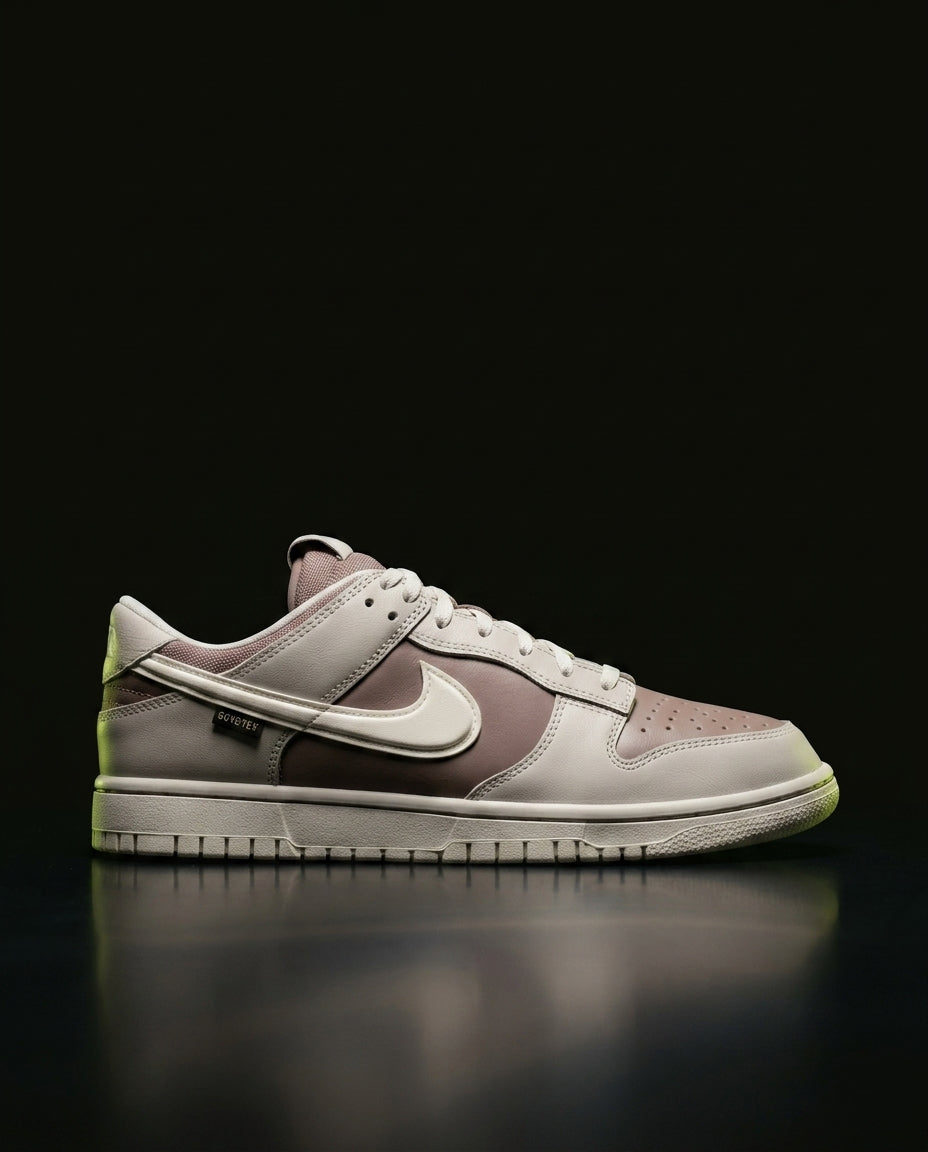 NK Leather Panelled Weatherproof Court Trainer