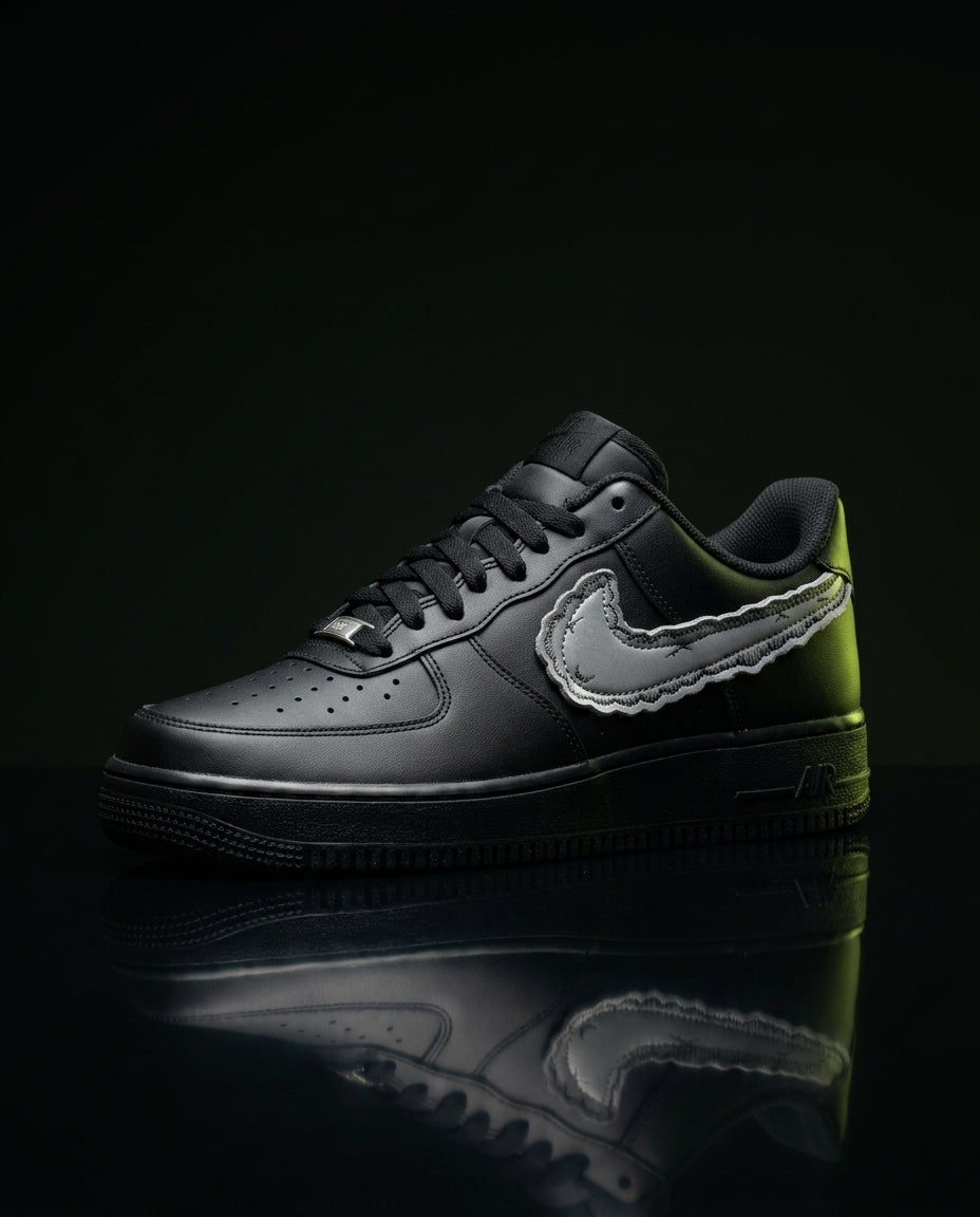 NK Leather Patch-Swoosh Court Trainer