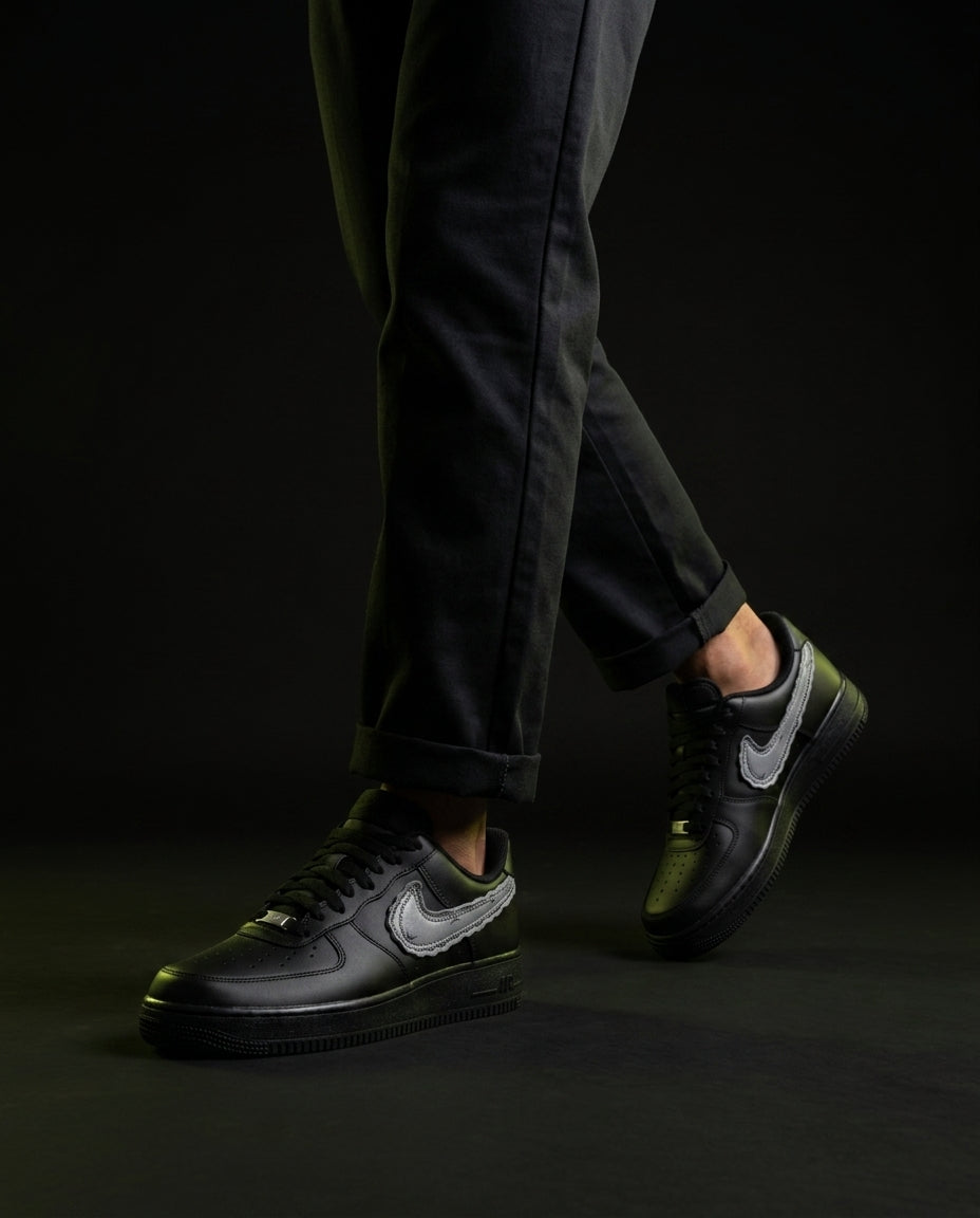 NK Leather Patch-Swoosh Court Trainer