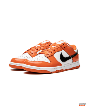 NK Leather Patent Panelled Court Trainer