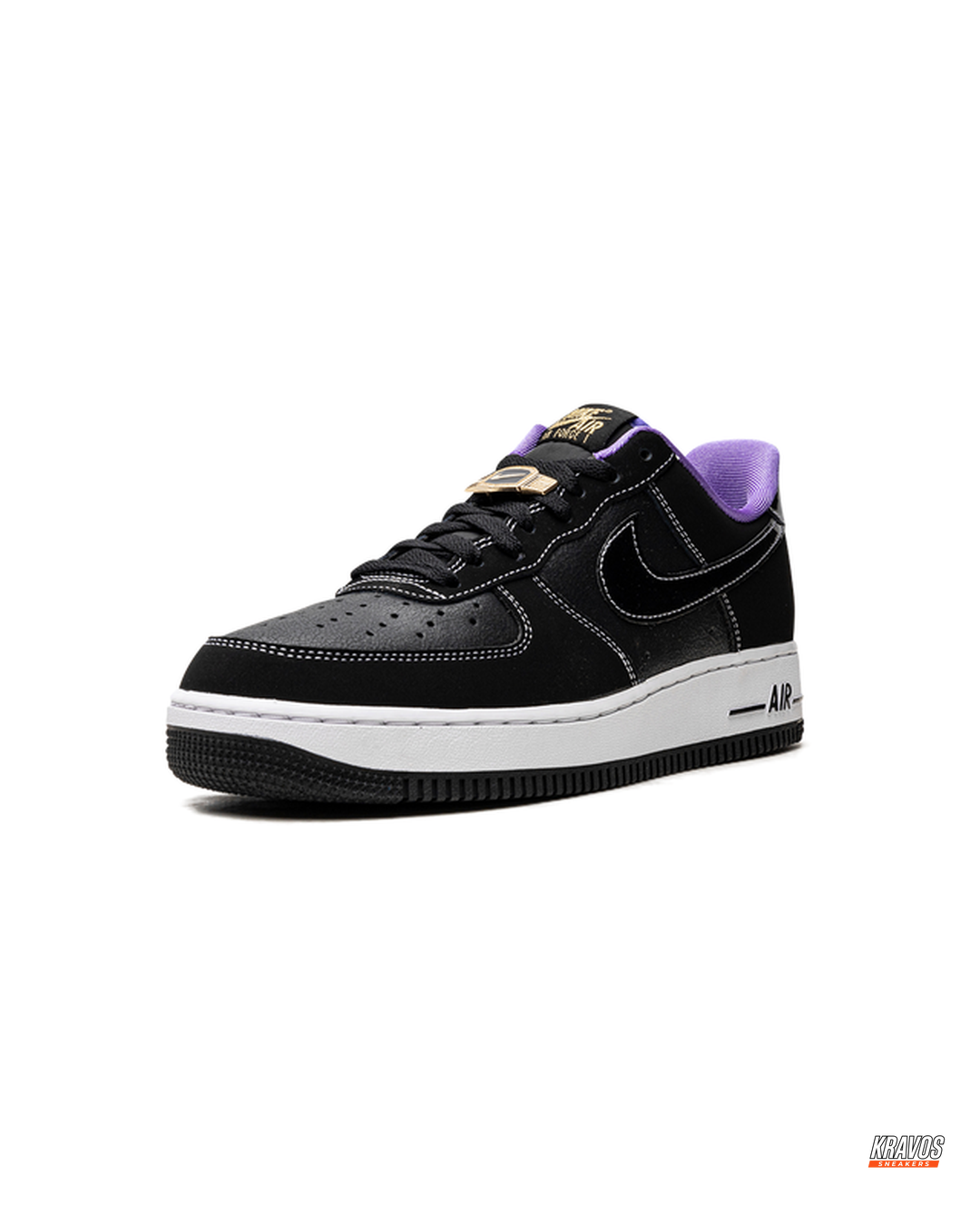 NK Leather Patent-Swoosh Court Trainer