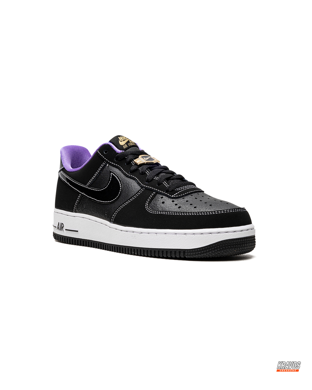 NK Leather Patent-Swoosh Court Trainer