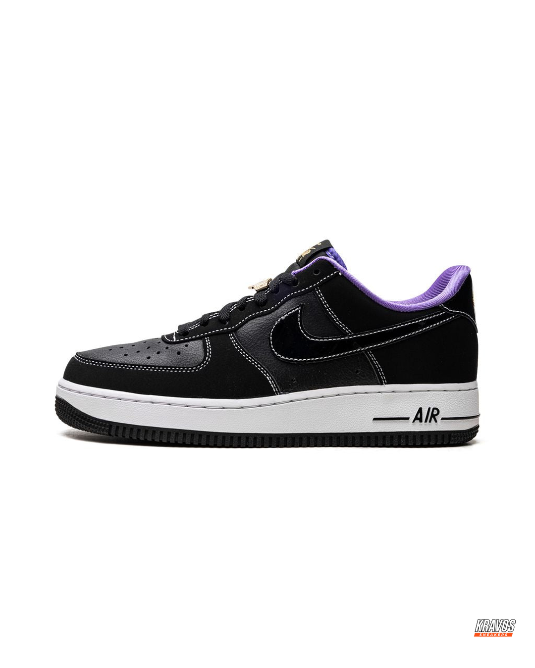 NK Leather Patent-Swoosh Court Trainer