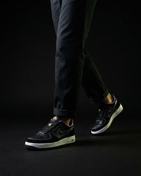 NK Leather Patent-Swoosh Court Trainer