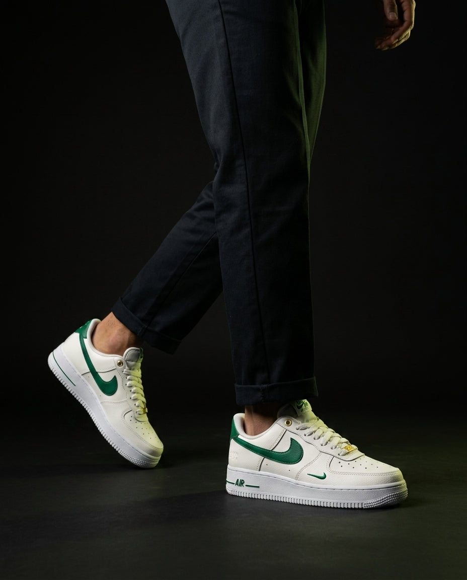NK Leather Perforated-Toe Cupsole Trainer